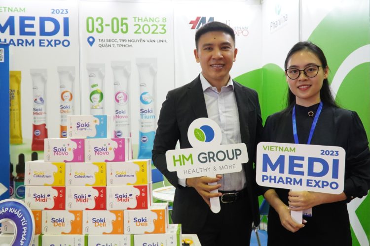 HM Group củng cố vị thế tại Triển lãm Quốc tế y dược Vietnam Medipharm Expo 2023