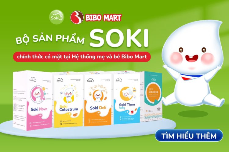 Soki chính thức phủ sóng Bibo Mart – Chuỗi mẹ bé uy tín hàng đầu Việt Nam